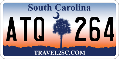 SC license plate ATQ264