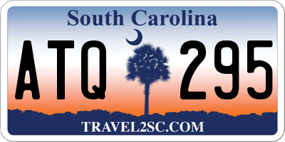 SC license plate ATQ295