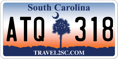 SC license plate ATQ318