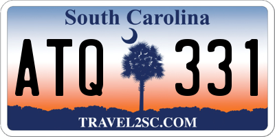 SC license plate ATQ331