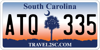 SC license plate ATQ335