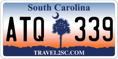 SC license plate ATQ339
