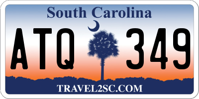 SC license plate ATQ349