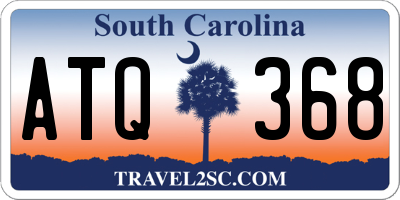 SC license plate ATQ368