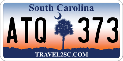 SC license plate ATQ373