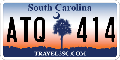SC license plate ATQ414