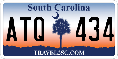 SC license plate ATQ434
