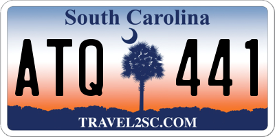 SC license plate ATQ441