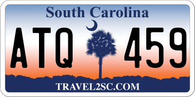 SC license plate ATQ459