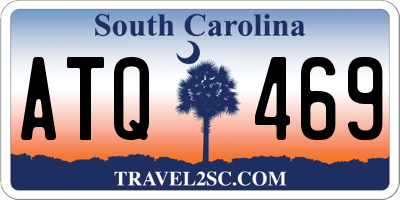 SC license plate ATQ469