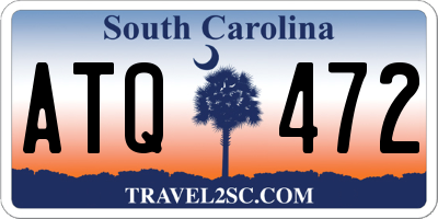 SC license plate ATQ472