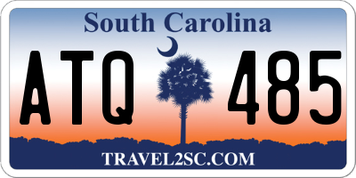 SC license plate ATQ485