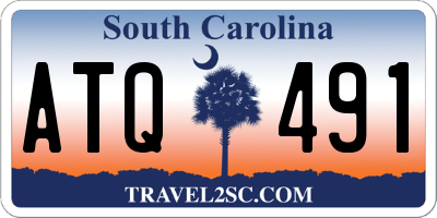 SC license plate ATQ491