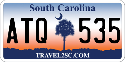 SC license plate ATQ535