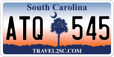 SC license plate ATQ545