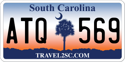 SC license plate ATQ569