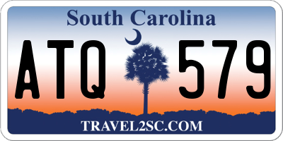 SC license plate ATQ579
