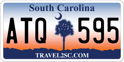 SC license plate ATQ595