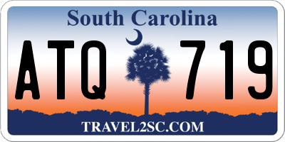 SC license plate ATQ719