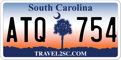 SC license plate ATQ754