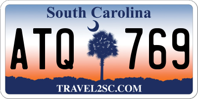 SC license plate ATQ769