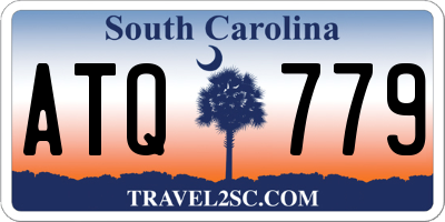 SC license plate ATQ779