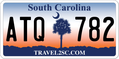 SC license plate ATQ782