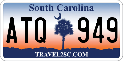 SC license plate ATQ949