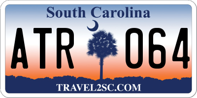 SC license plate ATR064