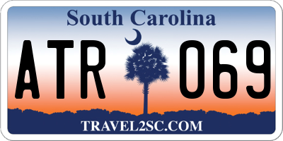 SC license plate ATR069