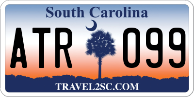 SC license plate ATR099
