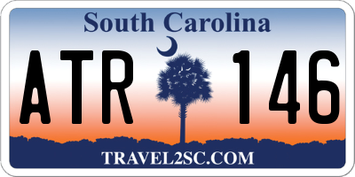 SC license plate ATR146