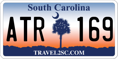 SC license plate ATR169