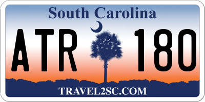 SC license plate ATR180