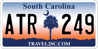 SC license plate ATR249