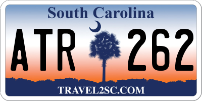 SC license plate ATR262