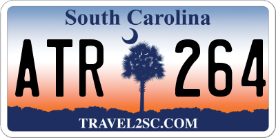 SC license plate ATR264