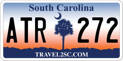 SC license plate ATR272