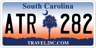 SC license plate ATR282