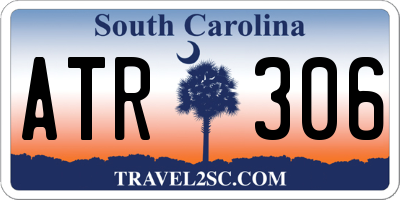 SC license plate ATR306