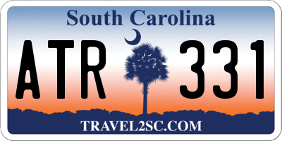SC license plate ATR331