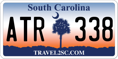 SC license plate ATR338