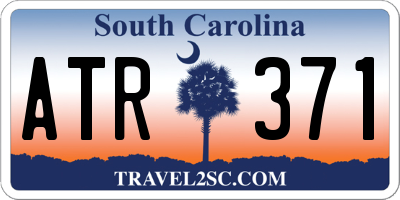 SC license plate ATR371