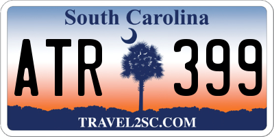 SC license plate ATR399