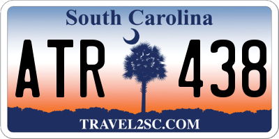 SC license plate ATR438