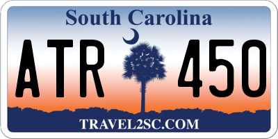 SC license plate ATR450