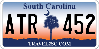SC license plate ATR452