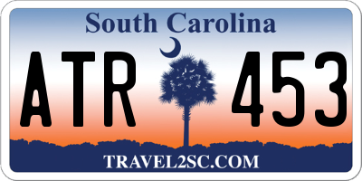 SC license plate ATR453