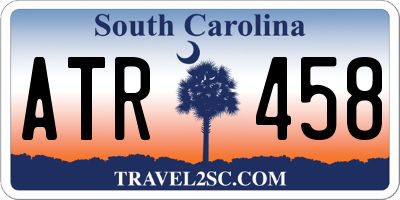 SC license plate ATR458