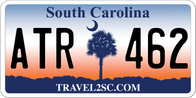 SC license plate ATR462